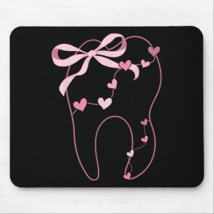 Koketter Bogen Backenzahn Zahnarzt Zahnärztin Vale Mousepad