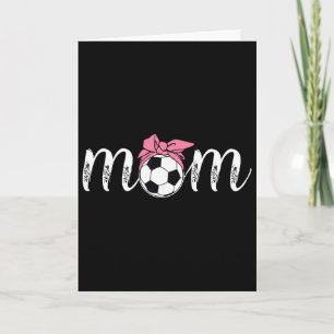 Koketter Bogen-Stil Rosa Momlife Mutter Damen Socc Karte