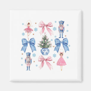 Koketter Bogen Weihnachts Nussknacker Ballett Fest Magnet
