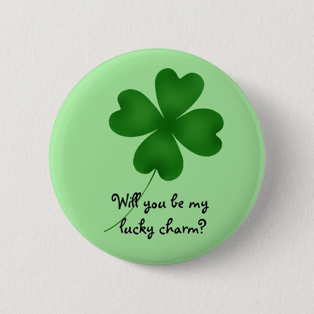 Koketter Charme Button (Vorderseite)