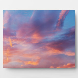 koketter Himmel Fotoplatte