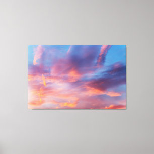 koketter Himmel Leinwanddruck