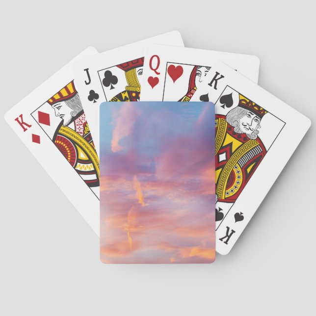 koketter Himmel Spielkarten (Rückseite)