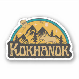 Kokhanok, Alaska-Sticker Aufkleber