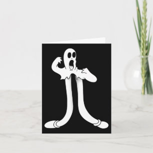 Koko Das Clown Ghost Splits Blackwork Karte