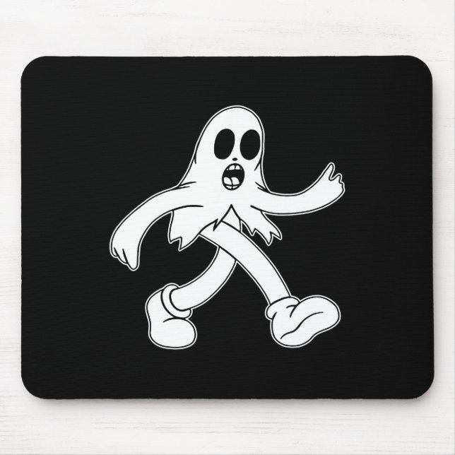 Koko Der Clown-Ghost-Blatt-Geist Mousepad (Vorne)