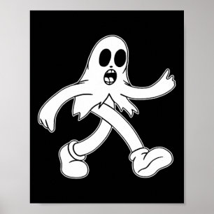 Koko Der Clown-Ghost-Blatt-Geist Poster