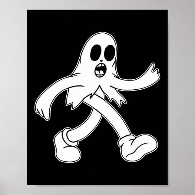 Koko Der Clown-Ghost-Blatt-Geist Poster (Vorne)