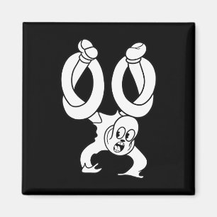 Koko, der Clown Ghost gefleckte Schwarzarbeit Magnet