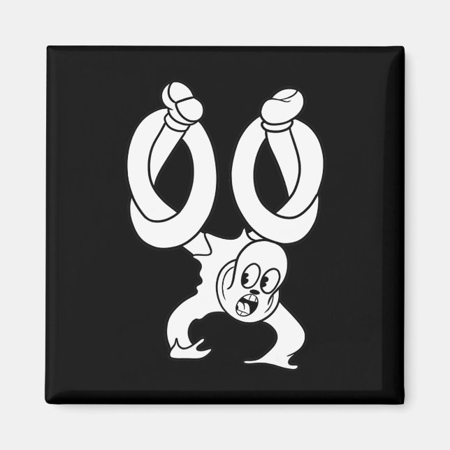 Koko, der Clown Ghost gefleckte Schwarzarbeit Magnet (Vorne)