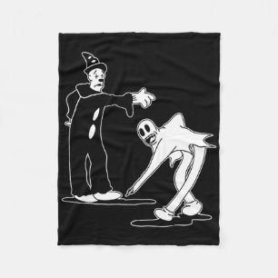 Koko Der Clown Ghost Magic Tanz Fleecedecke