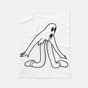 Koko der Clown Ghost tanzt Split Fleecedecke