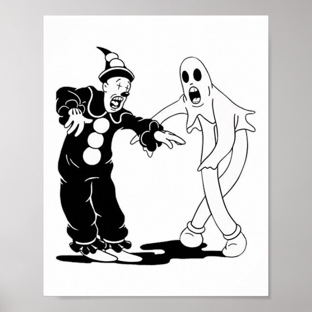 Koko der Clown und Geist tanzen Poster (Vorne)