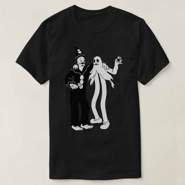 Koko the Clown and Ghost     T-Shirt (Design vorne)