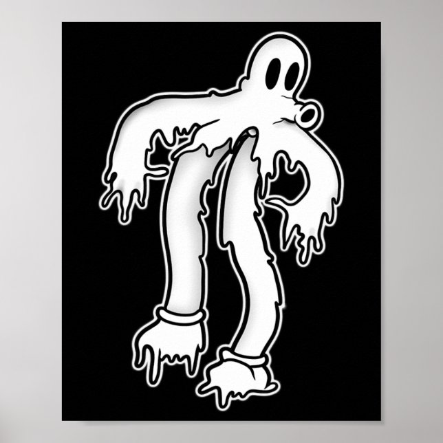 Koko The Clown Ghost Gothic Melting Poster (Vorne)