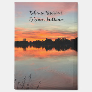 Kokomo Reservoir Sonnenuntergang Magnet – Kokomo, 
