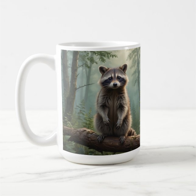Kokon im Wald Kaffeetasse (Links)