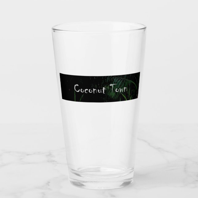 KOKONUSSTADTtrinkglas Glas (Vorderseite)