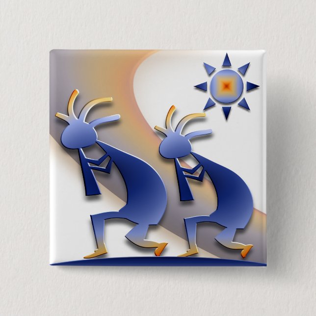 Kokopelli #128 button (Vorderseite)