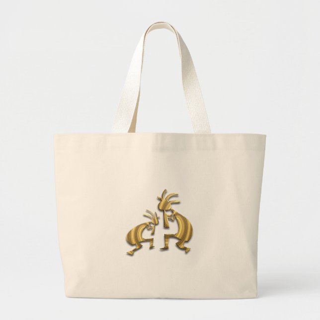 Kokopelli #72 jumbo stoffbeutel (Vorne)
