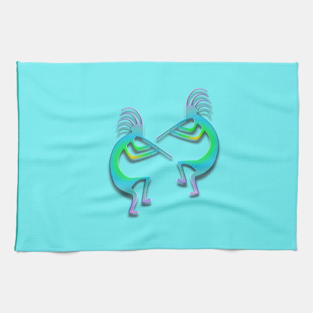 Kokopelli #87 küchentuch (Horizontal)