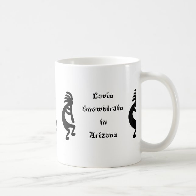 Kokopelli Arizona Snowbird Tasse (Rechts)