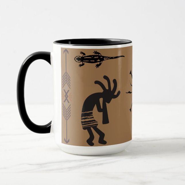 Kokopelli Arizona Wüste Südwesten Tasse (Links)