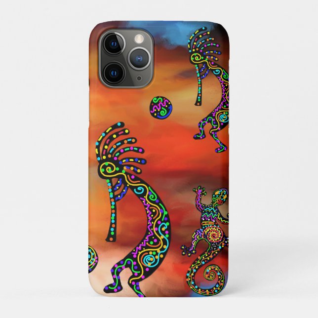 Kokopelli Art Case-Mate iPhone Hülle (Rückseite)