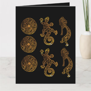 Kokopelli Art Karte