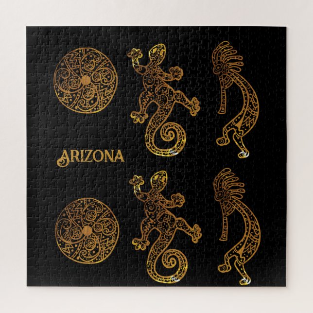 Kokopelli Art Puzzle (Vertikal)
