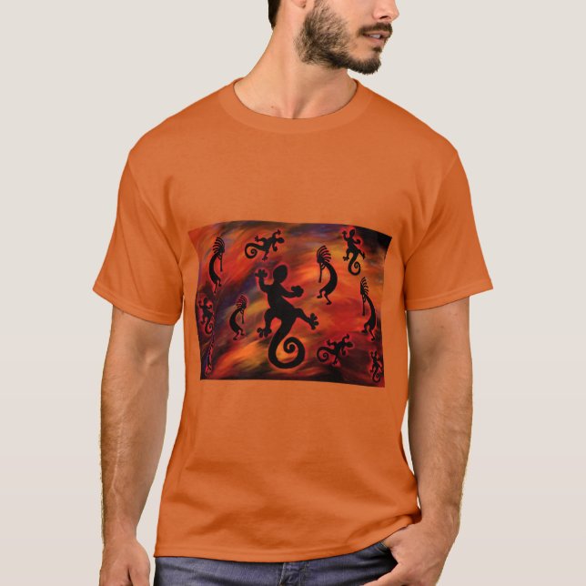 Kokopelli Art T-Shirt (Vorderseite)