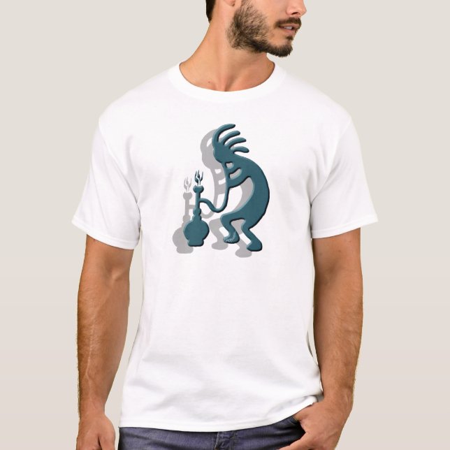Kokopelli Bong T-Shirt (Vorderseite)