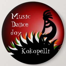 Kokopelli Button