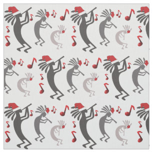 Kokopelli Christmas Stoff