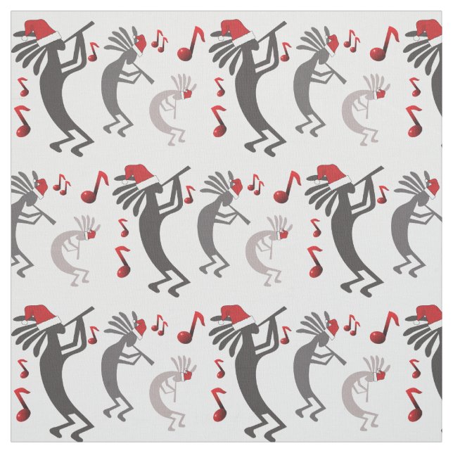 Kokopelli Christmas Stoff (Muster)