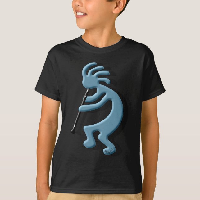 Kokopelli Clarinet T-Shirt (Vorderseite)