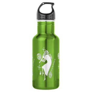 Kokopelli, das Flasche des Wasser-18oz schnitzt Trinkflasche