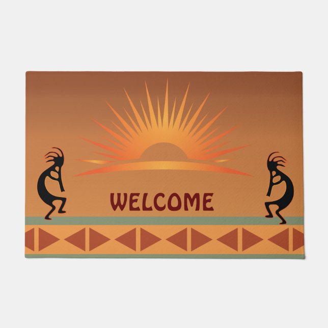 Kokopelli Doormat Fußmatte (Vorderseite)