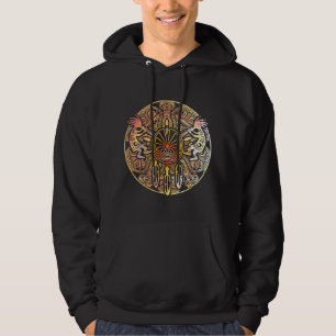 Kokopelli Duo - Mann im Maze - Dreamcatcher 1 Hoodie