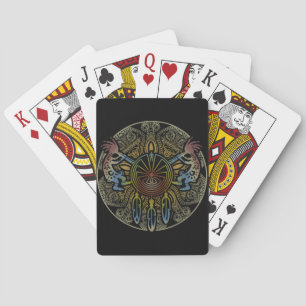 Kokopelli Duo - Mann im Maze - Dreamcatcher 1 Spielkarten