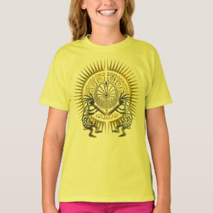 Kokopelli Duo - Mann im Maze - Sonne 1 T-Shirt