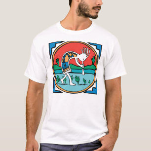 Kokopelli Farbe T-Shirt
