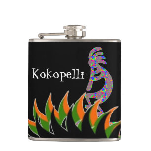 Kokopelli Flachmann