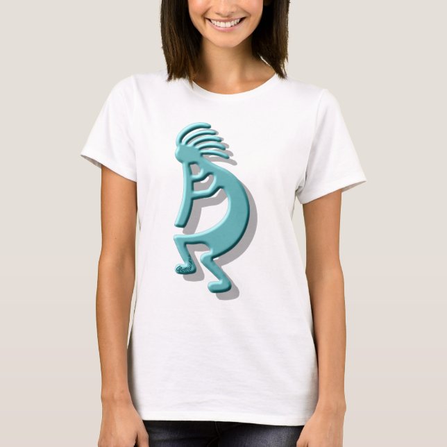 Kokopelli Flöte T-Shirt (Vorderseite)