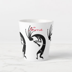 Kokopelli Flötenspieler Thunder_Cove Milchtasse