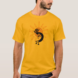 Kokopelli Gold Mens Tshirt