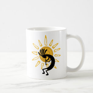 Kokopelli Gold Tasse