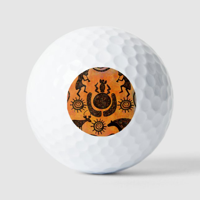 KOKOPELLI  GOLFBALL (Vorderseite)