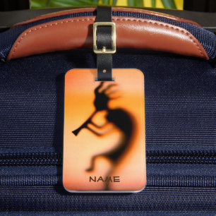 Kokopelli Good Times Personalisiert Gepäckanhänger