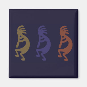 Kokopelli Gruppe der Figuren Magnet